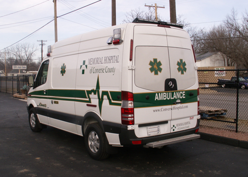 converse county memorial hospital sprinter ambulance by miller coach
